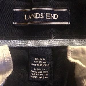 EUC Land’s End Navy Pants Size 30/32